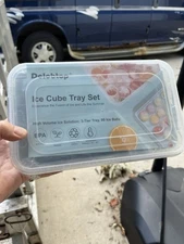 Ice CuBe Tray Set 3 Tier Tray, 99 Ice Balls