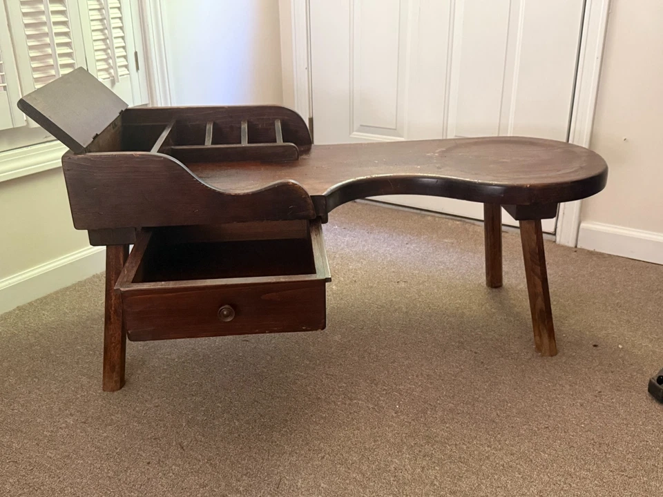 Ethan Allen cobblers bench coffee table - Image 3 of 3