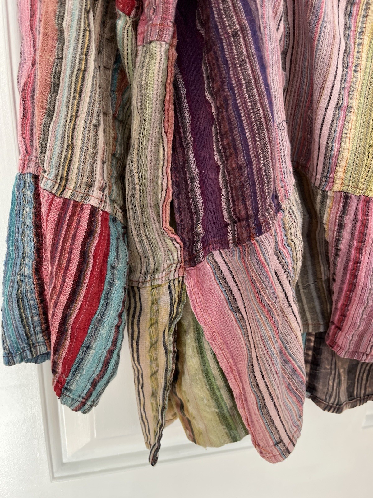 Agan Traders Multicolor PatchWork Colorful Cotton… - image 6