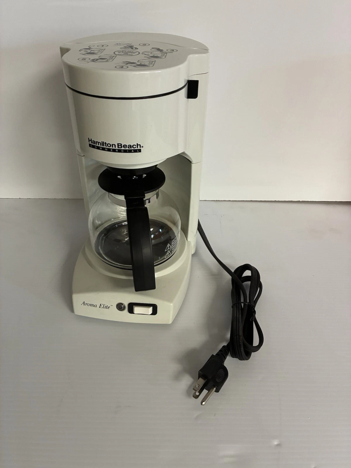 Hamilton Beach Commercial Coffee Maker 4 Cup White