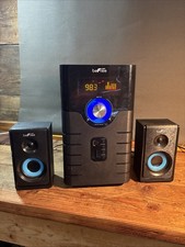 beFree Sound 5.1 Channel Bluetooth Surround Sound Speaker System BFS-500 Blue