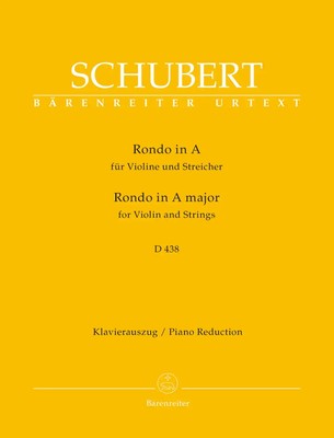 Franz Schubert | Rondo For Violin And Strings In A D.438 | Deutsch (2011) | Buch