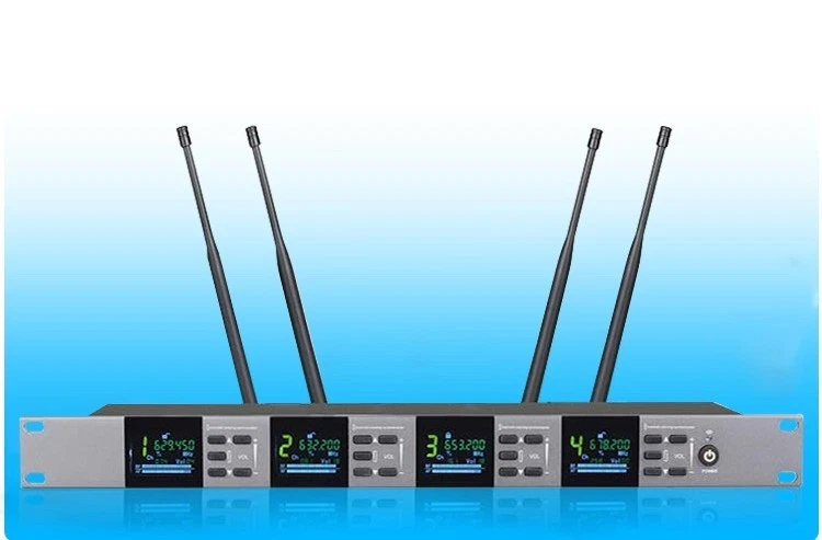 SKM9000 4-Channel Digital Wireless Microphone System MiCWL G900 4 Handheld - Image 3 of 3