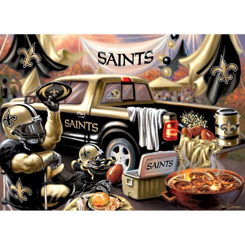 New Orleans Saints Officially Licensed Jigsaw Puzzle 19.25 X 26.75 Inches - Picture 9 of 10