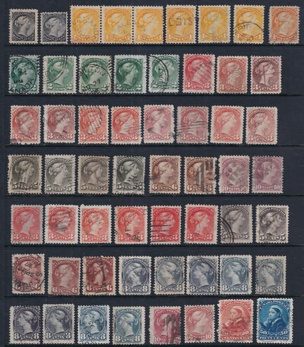 Canada Small Queen Collection  All Used  Very HICV