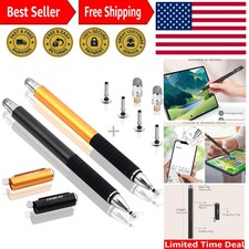 2 Pcs 2 in 1 Precision Series Disc Stylus/Styli for All Touch Screen Device...
