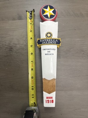 Estrella Jalisco Beer Tap Handle 12'' Tall Star Logo
