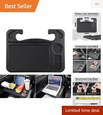 4 In 1 Car Steering Wheel Desk for Laptop,Versatile Upgraded Car Seat Tray, S...