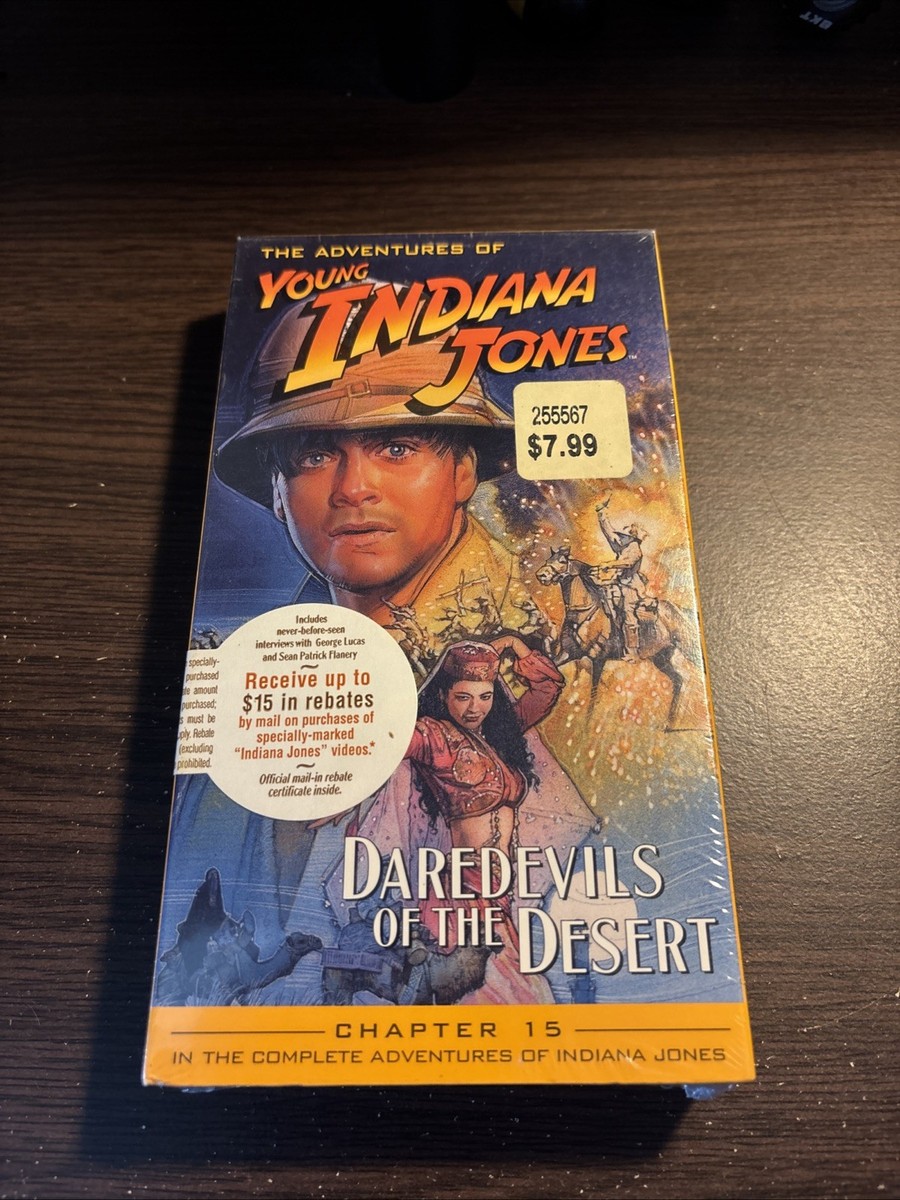 Adventures of Young Indiana Jones - Daredevils of the Desert (VHS