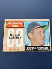 1968 TOPPS # 365 BROOKS ROBINSON