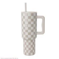 Simple Modern 40oz Trek Checkmate Straw Tumbler