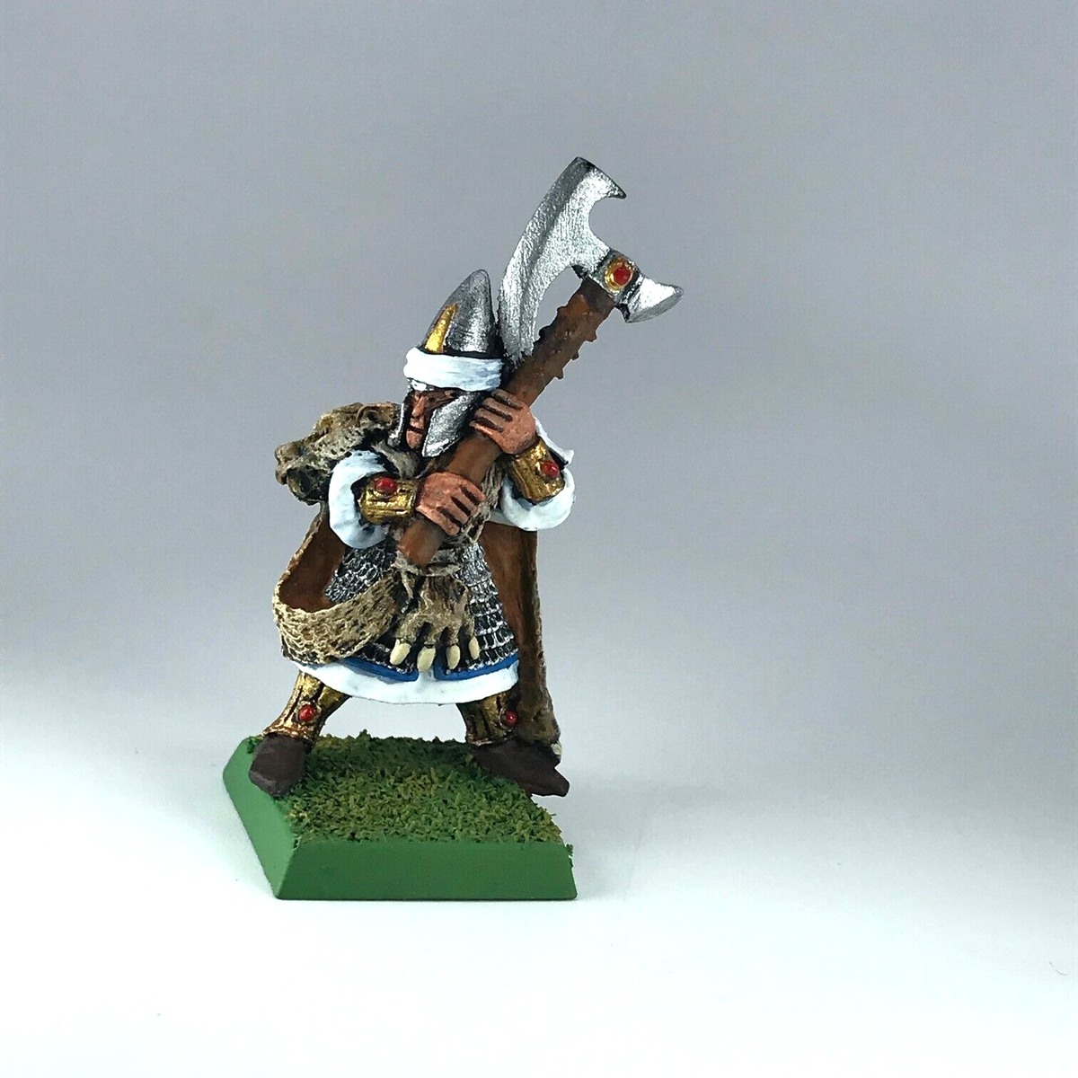 5 Lions Blancs De Chrace - Warhammer Battle - Hauts Elfes Métal - P-00E5Z
