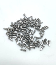 DT Swiss 12mm Standard Alloy Nipples 14g 2.0mm - Silver - 100 pieces - 10.49