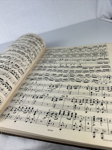 1940s Beethoven Sontanas 17-33 Audners Edition Hardcover Vintage RARE Music Book - Picture 8 of 11