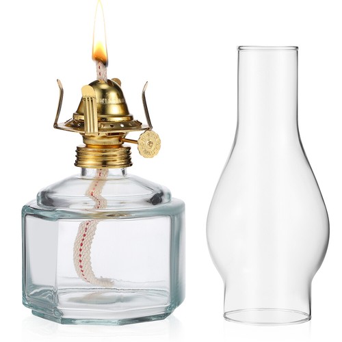 Oil Lamp Glass Kerosene Lamp Decorative Oil Lamp Temple Kerosene Lamp Decoration