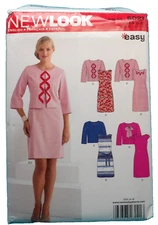 Simplicity Sewing Pattern 6021 Misses' Dress and Jacket Sizes 10-22 UNCUT