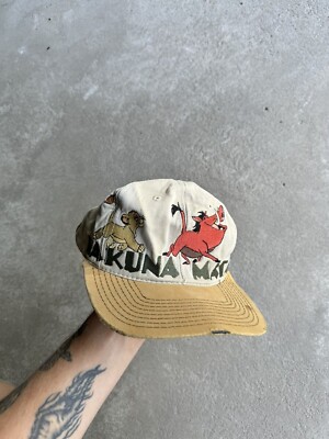 Vintage Disney The Lion King Movie Hakuna Matata Hat