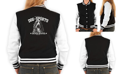 Damen College Jacke - Cocker Spaniel Damen Jacke