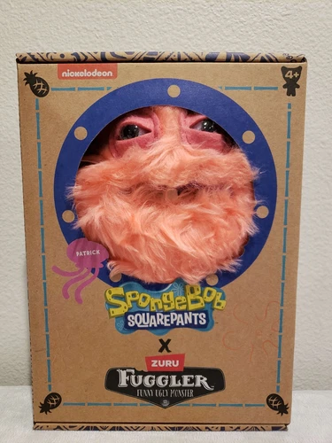 Zuru Fuggler Funny Ugly Monster Patrick Star Soft Plush Toy Ship