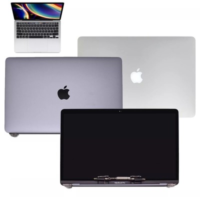 Für MacBook Pro 13  M1 2020 A2338 LCD Screen Retina Display Assembly Silber/Grau