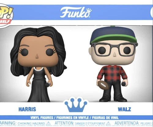FUNKO POP EXCLUSIVE LTD. EDITION KAMALA HARRIS & TIM WALZ