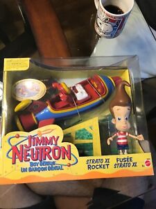 Details about   Jimmy Neutron Boy Genius Build & Blast Air Rocket New Set 50143