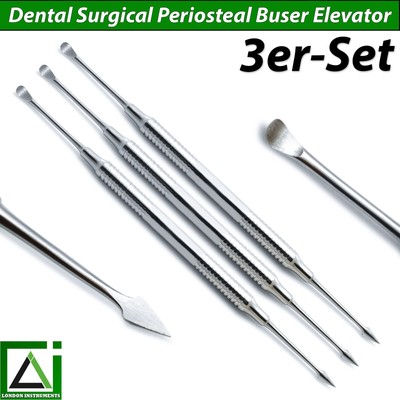 X3 Periosteal Buser Tissue Grafting Dental Surgical Implant Elevator Wurzelheber