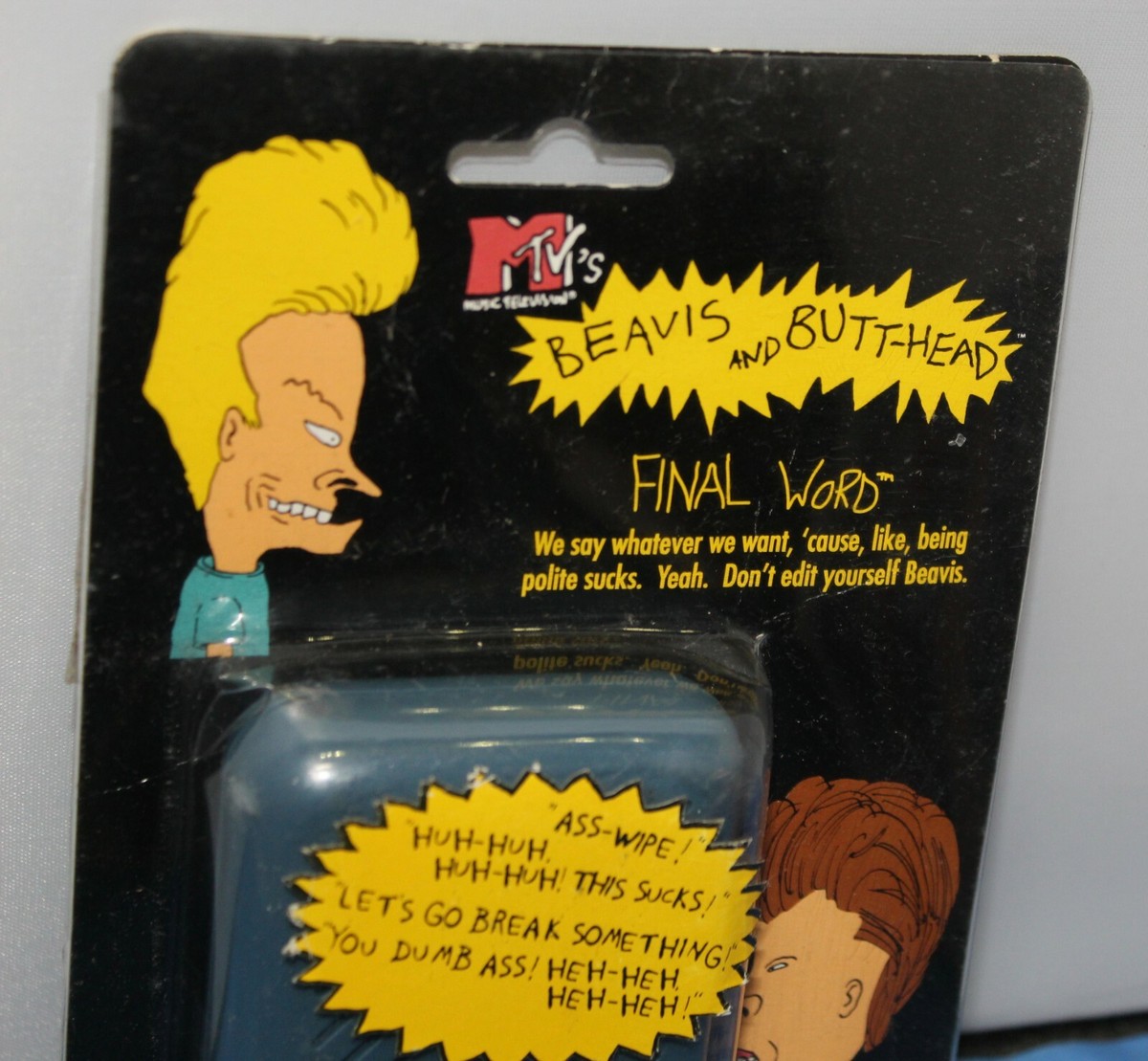 RARE Banned Beavis & Butt-Head 1993 MTV's The Final Word Talk