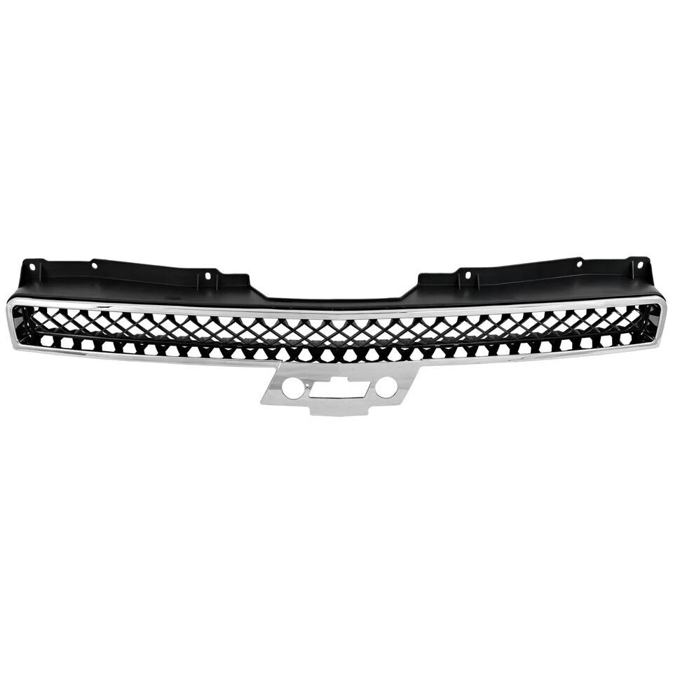 New Front Upper Grille Chrome Fits 2007-2014 Chevrolet Tahoe 2007-2013 Avalanche Foto 2 de 4