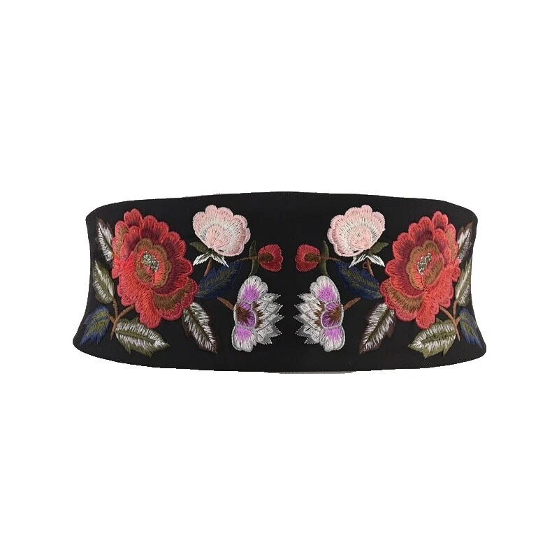 Stretch Floral Belts for Women