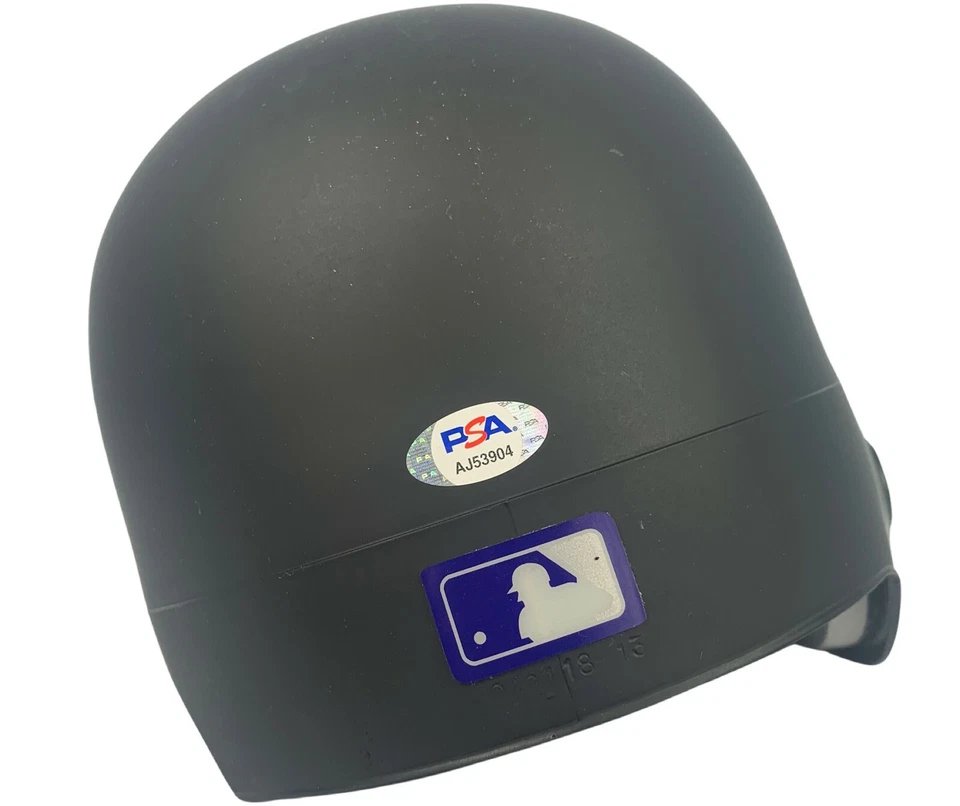 Полноразмерный шлем с автографом Винни Кастильи с надписью Colorado Rockies сертификат подлинности PSA - Изображение 4 из 4