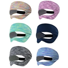 Comfortable Over-The-Head Breathable Sweat Absorbing Eye Mask Cover f VR Glasses