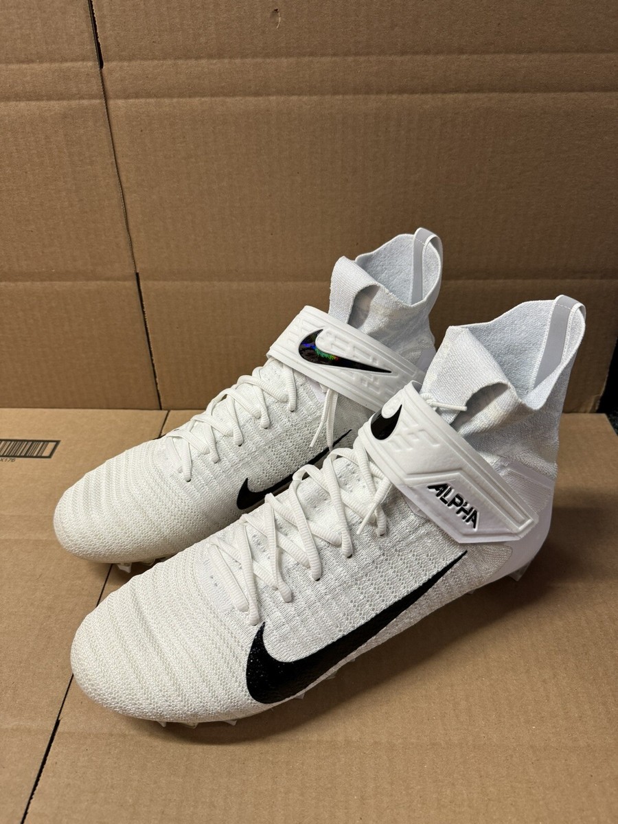 Nike‎ Alpha Menace Elite 2 Men\'s 14 Football Cleats White/Black AO3374-101 New s-l400.jpg main image 4