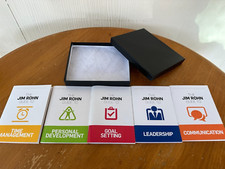 THE COMPLETE SET OF JIM ROHN SUCCESS BOOKLETS IN A GIFT BOX! - 5 BOOKLETS! NEW!