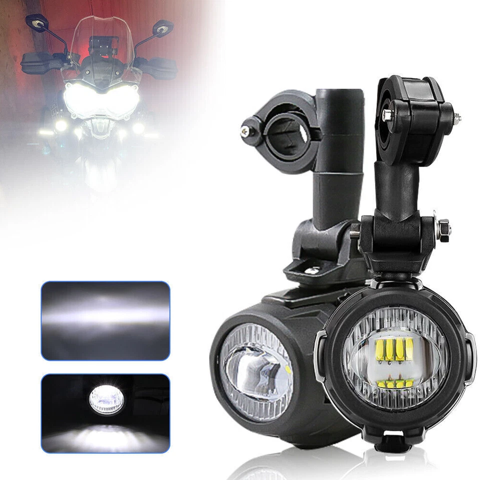 Luces antiniebla LED para BMW - R1250GS R1200GS F800GS F700GS F650 - Punto auxiliar brillante Foto 3 de 4