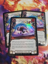 3x Mini Forcefield Yellow Foil Playset Bright Lights Flesh and Blood FAB