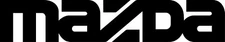 Custom Mazda Word Die Cut Vinyl Decal Shorter Sizes Multiple Colors and Sizes