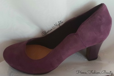 purple court shoes wide fit