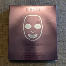 NEW 111 SKIN Rose Gold Brightening Facial Treatment Mask  5 x 30mL / 1.01 Fl Oz