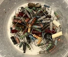 Vintage Resistors and Components - Assorted Values and Styles - Ideal for DIY