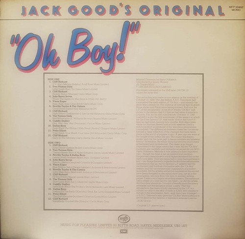 "Verschiedene - Jack Good's Original ""Oh Boy!" (LP, Album, Mono, RE) - Bild 2 von 4