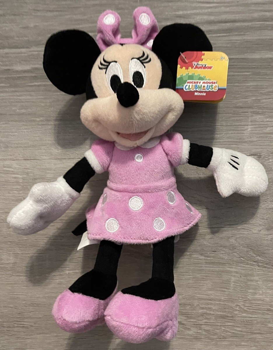 Disney Junior Mickey Mouse Clubhouse Minnie Plush Pink