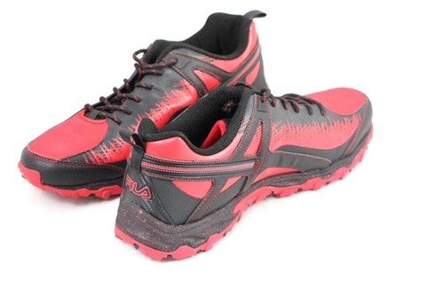 FILA Men's 11.5 All Terrain Red Black 