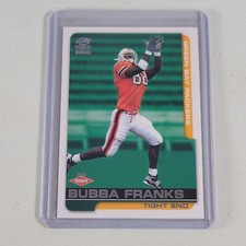 Bubba Franks Rookie Card #90 • 2000 Pacific Paramount Platinum Green Bay Packers. rookie card picture