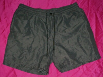 MENS EXCURZIONS OUTDOOR CAMPING LIGHTWEIGHT GRAY CARGO SHORTS SZ LARGE