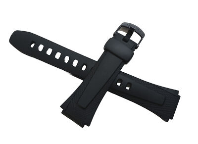 Genuine Casio Replacement Band for Casio Sports Watch W734 Black W