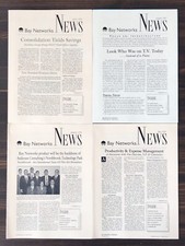 Bay Networks : Bay Networks News Newsletter - Lot of 7