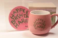 Harry Potter Tully's Coffee 2024 HARRY's 11th Birthday Mug and Coaster