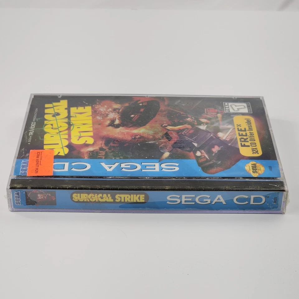 Surgical Strike (Sega CD, 1993) New Factory Sealed FMV Action Game Vintage 90s - Image 4 of 4