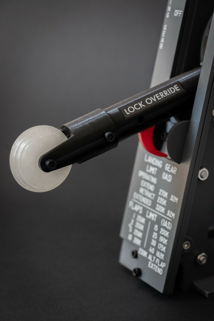 Boeing 737 Landing Gear Lever Non-USB for Home Cockpit Flight Simulator